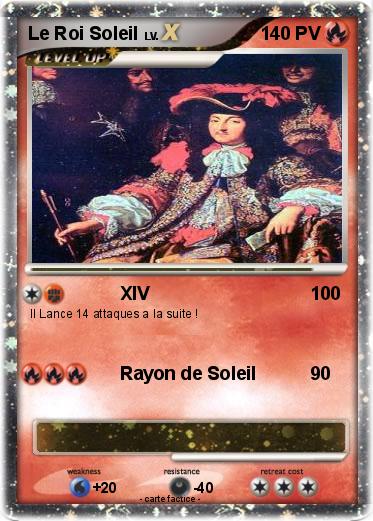 Pokemon Le Roi Soleil