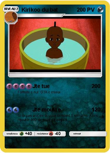 Pokemon Kirikoo du bat