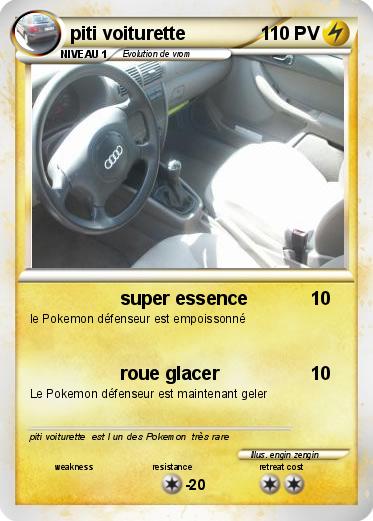 Pokemon piti voiturette