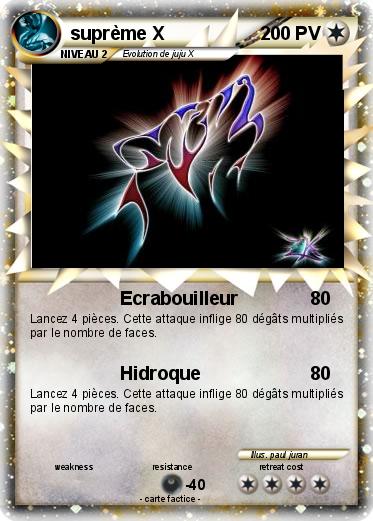 Pokemon suprème X