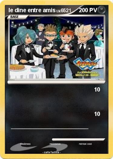 Pokemon le dine entre amis