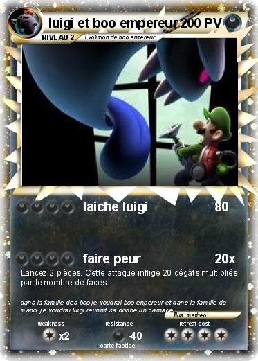 Pokemon luigi et boo empereur
