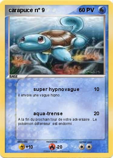 Pokemon carapuce n° 9