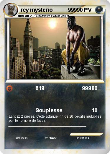 Pokemon rey mysterio          999