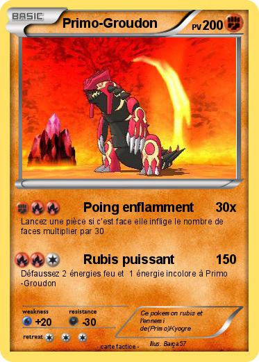 Pokemon Primo-Groudon