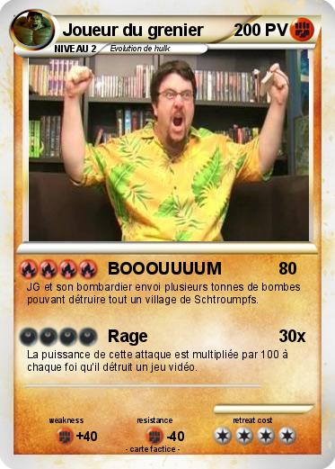 Pokemon Joueur du grenier