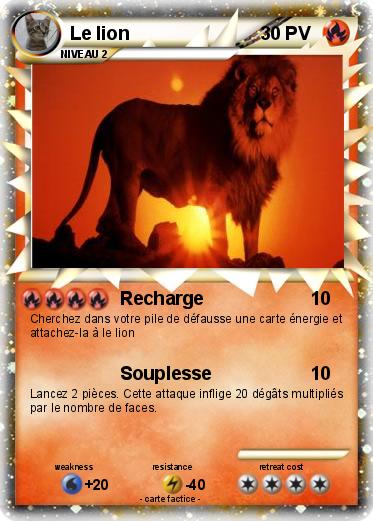 Pokemon Le lion