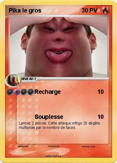 Pokemon Pika le gros