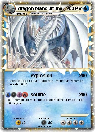 Pokemon dragon blanc ultime