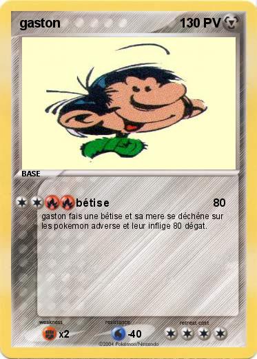 Pokemon gaston