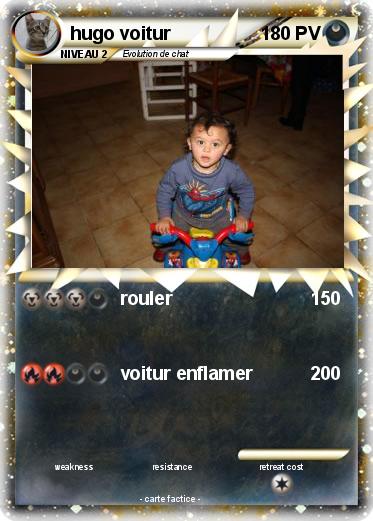 Pokemon hugo voitur