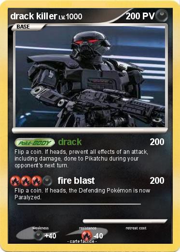 Pokemon drack killer
