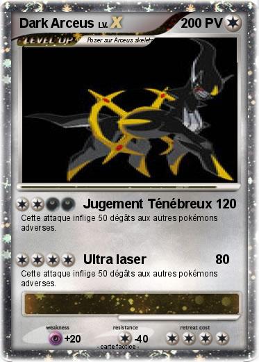 Pokemon Dark Arceus