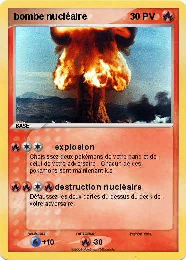Pokemon bombe nucléaire