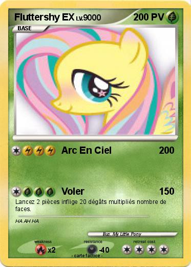 Pokemon Fluttershy EX