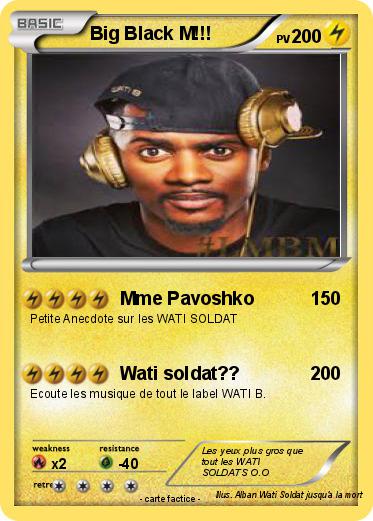 Pokemon Big Black M!!!