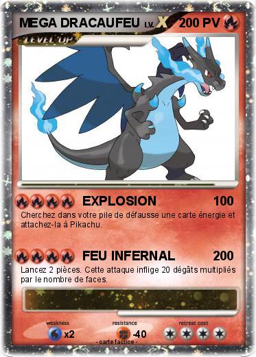 Pokemon MEGA DRACAUFEU