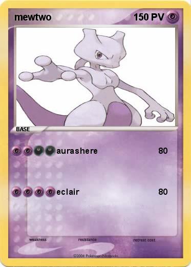 Pokemon mewtwo