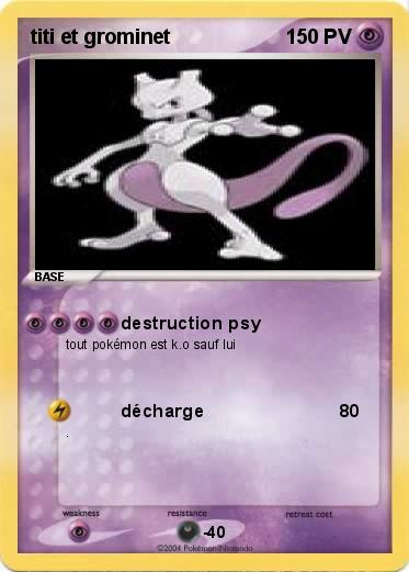 Pokemon titi et grominet