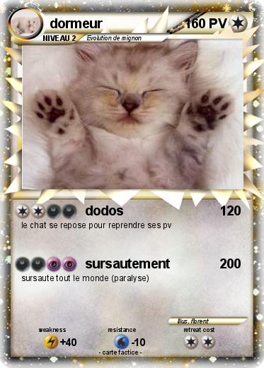 Pokemon dormeur