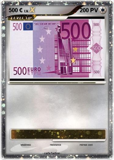 Pokemon 500 €