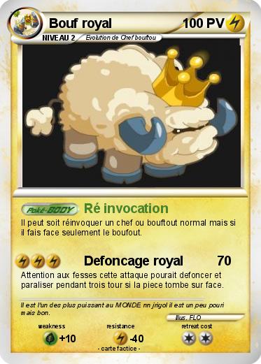 Pokemon Bouf royal