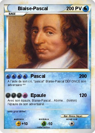 Pokemon Blaise-Pascal