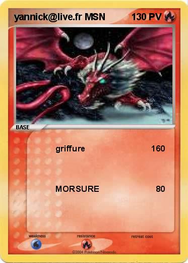 Pokemon yannick@live.fr MSN