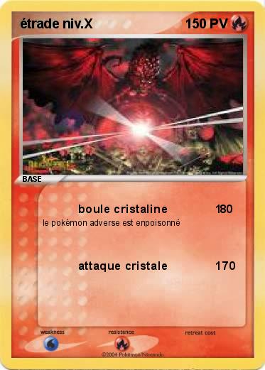 Pokemon étrade niv.X