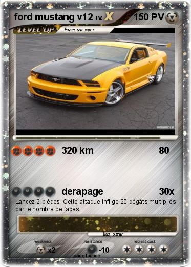 Pokemon ford mustang v12