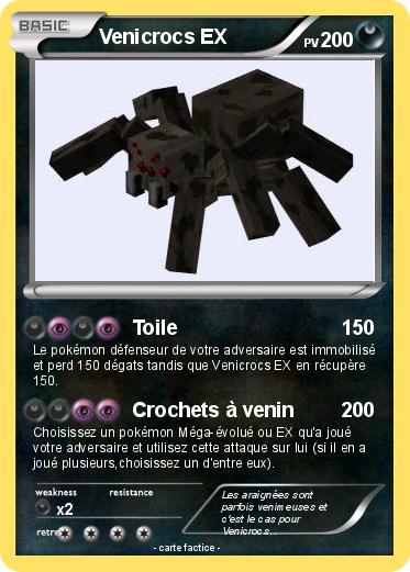 Pokemon Venicrocs EX
