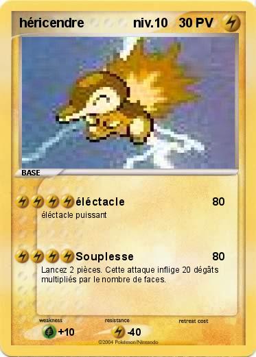 Pokemon héricendre              niv.10