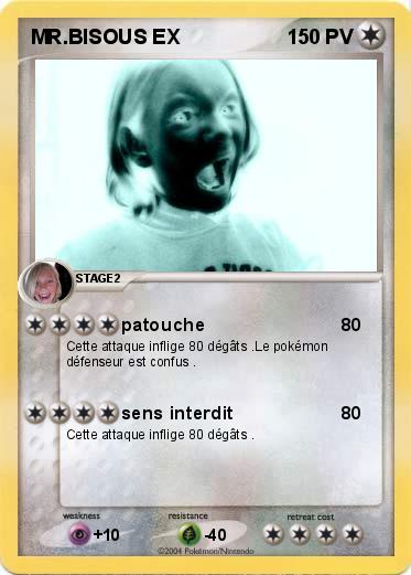 Pokemon MR.BISOUS EX