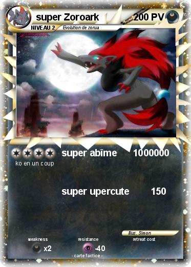 Pokemon super Zoroark