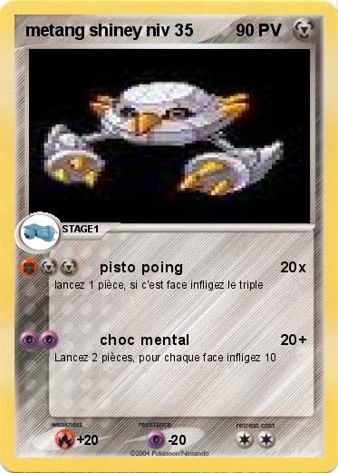 Pokemon metang shiney niv 35