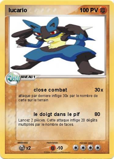 Pokemon lucario