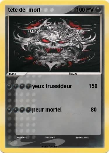 Pokemon tete de  mort