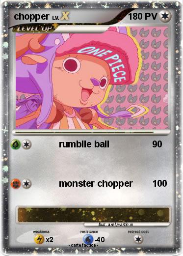 Pokemon chopper