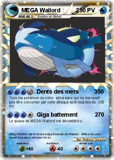 Pokemon MEGA Wailord          2