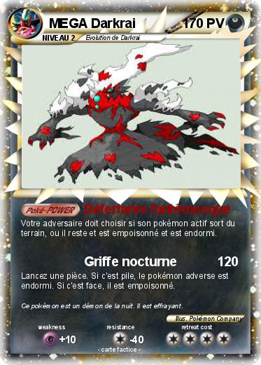 Pokemon MEGA Darkrai