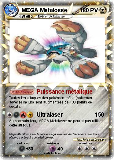 Pokemon MEGA Metalosse