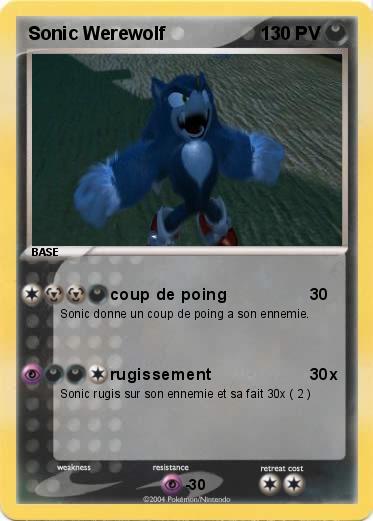 Pokemon Sonic Werewolf