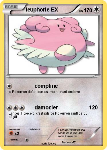 Pokemon leuphorie EX