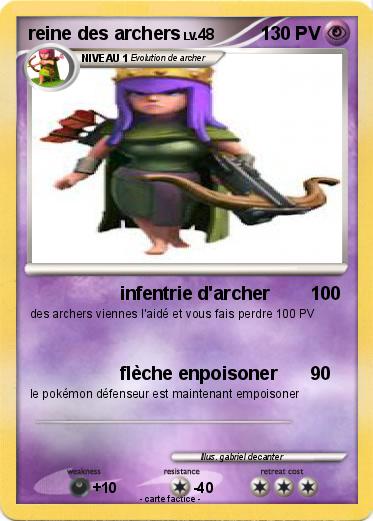 Pokemon reine des archers