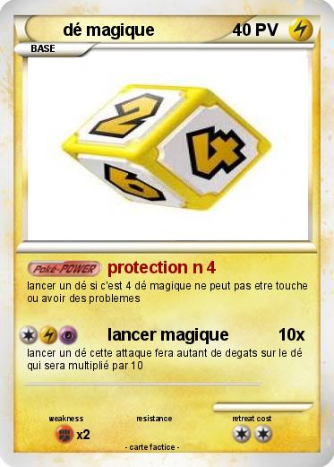 Pokemon dé magique