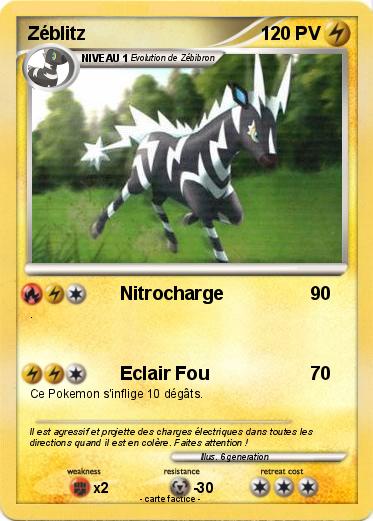Pokemon Zéblitz