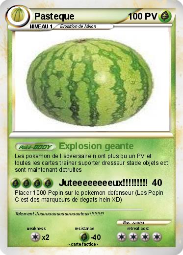 Pokemon Pasteque