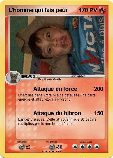 Pokemon L'homme qui fais peur