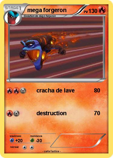 Pokemon mega forgeron