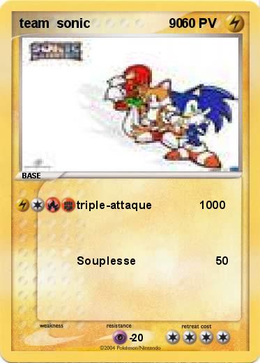 Pokemon team  sonic                      90 